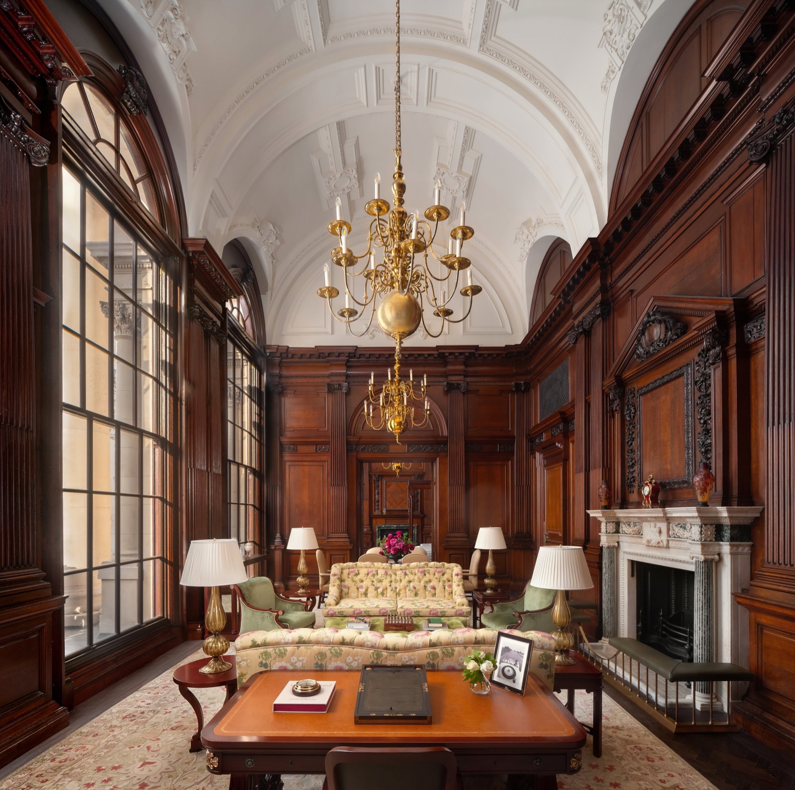 Old War Office panelled lounge
