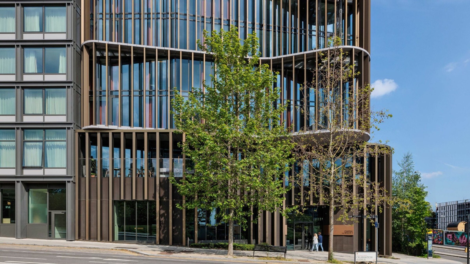 The Gantry building entrance