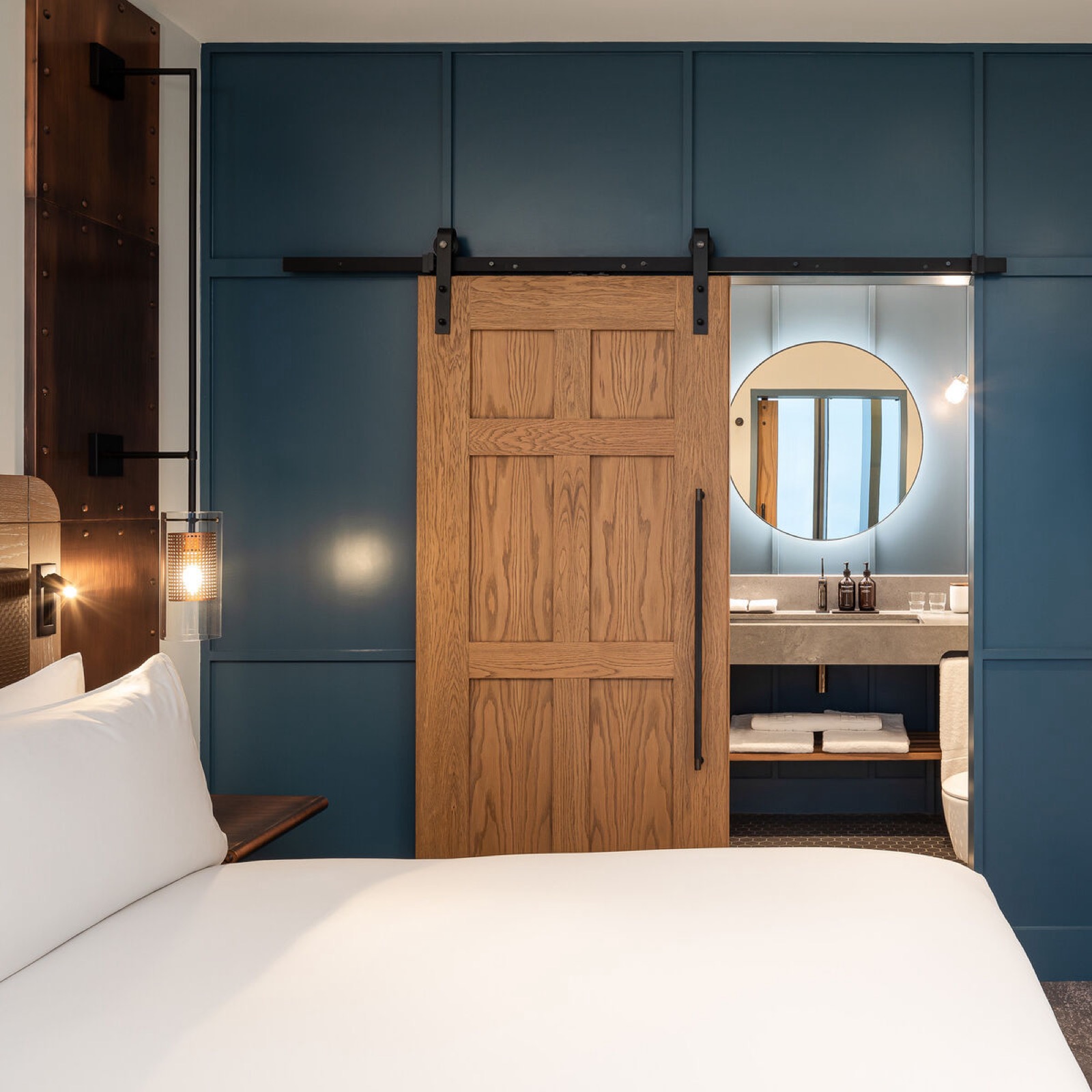 The Gantry hotel room interior
