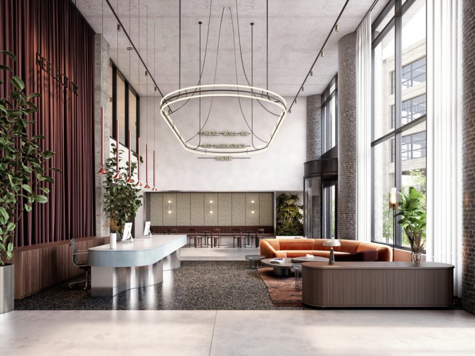 Tribeca lobby interior